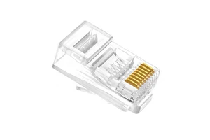 Wholesale Easy to Install 5.5 X 2.5 Mm Ethernet Cat6 8P8C Male PA Terminal Pin Male Dc Plug Cat 5e RJ45 Industrial Connector