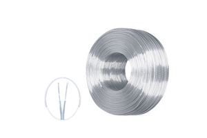 High Standard 2468 Transparent PVC Insulated 28awg Tinned Copper Wire Retractable Electrical Transparent Parallel Power Cable