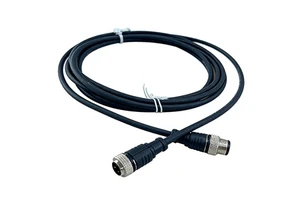 Customized M12 4 Pin Female Cable RJ45 Cat6a Cat5e Flexible Drag Cable PUR PVC Cable for Electronic Machine