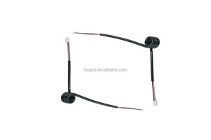 Manufacturer Customized Coiled Cable, High-flexibility Spiral Coiled Cable, Custom Connector Spring Wire