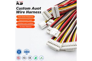 Custom Auto Wire Harness High Temperature Resistant Cable for Automotive Sensor Connection