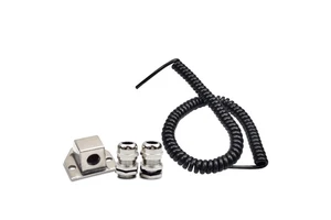 High Resilience 2-Core Spiral Cable Cold Storage Sliding Door Spring Line Polyurethane Cable-New Condition on Sale