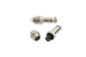 Aviation Plug Socket Male Female GX12-2Pin 3Pin 4Pin 5Pin 6Pin 7Pin Aviation Connector Adapter IP44 Waterproof Copper