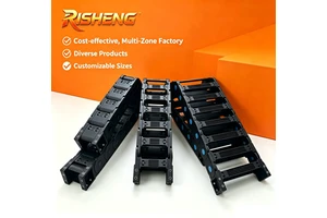 Bridge-type Nylon Drag Chain Is Used As The Plastic Nylon Cable Protection Drag Chain For CNC Milling Machines.