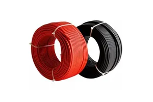 PV Solar Energy Storage Wire Tinned Copper 4mm Industrial Solar Power Supply Station System PV1-F XLPO Insulation AC 0.6/1kV