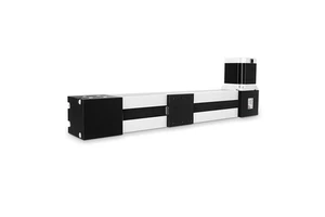 Power Transmission Aluminum Stainless Steel Stepper Motor Belt Driven CNC Linear Guide Rail Kit 650-3000mm/s Max Speed