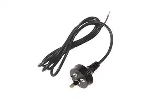 Bare End Stripped Power Cord Extension Solar Inverter Cable Renewable Energy Supply IP11 Au 3 Pin Plug Home Appliance 1m 10A