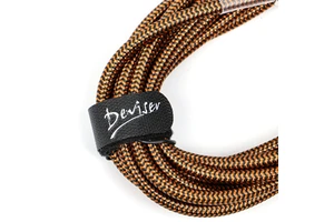 Guitar Cable 3m Braided Guitar Instrument Cable for Acoustic Electric Guitar
