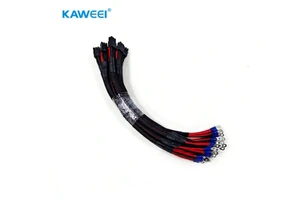 Custom 6Pin and M4 Terminal Connector Wire Harness for Industrial Automation signal Connection