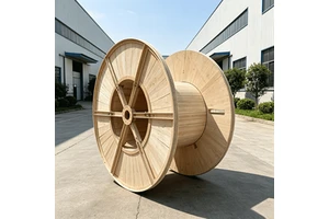 OEM ODM Customized Size Wind Solar New Energy Power Cable Arranging Wooden Cable Drums