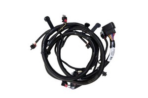 Automotive Wire Harness Assembly Custom-made Headlight Control Wires IP67-rated Tinned Copper Conductor Adapter Connectors Power