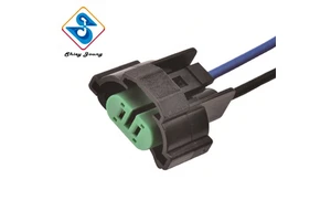Automotive High Temperature Resist Headlamp H8 H11 UREA Material Headlamp Socket Wire Harness Headlight Female Connector Harness