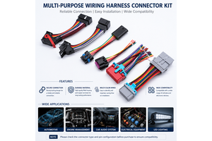 OEM Custom High Quality Automotive Multi Pin Wire Harness Cable Assembly Car Electrical Wiring Loom For Automotive