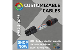 IP68 Waterproof Electrical Power Connector 32A 450V 2 3 5 Pin Circular Industrial Aviation Plug Outdoor Wire Cable Joint