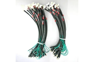 High/Low Temperature Resistant Copper PTFE/Nylon Motorcycle Cable Assembly IP66
