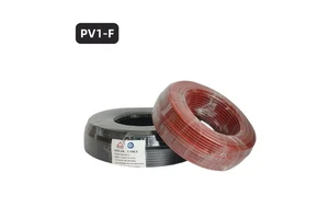 Low Smoke Halogen Free Solar Cable -40~90 2.5-16mm2 -H1Z2Z2-K Tinned Copper Wire 25-Year Durability for PV System Roll