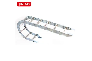 Galvanized Steel Series Flexible Drag Chain Cable & Hydraulic Hose Protection Steel Drag Chain