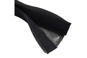 EMI RFI Shielding Hook and Loop Cable Sleeving Tinned Copper Braided Wrap for Wire Harness Protection