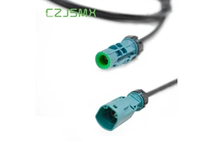 MingXin Custom 4 Pin IP67 HSD Wiring Harness RoHS Factory for Car Parking Camera Waterproof Tinned Copper