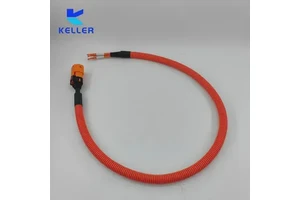High Temperature Resistant Customized Cable Assembly Connecting Wire Hv Automotive Signal Wiring Harness for Line Diameter 10