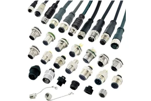 IP68 Waterproof Cable Circular Connector M9 M16 M23 7/8 2P 3P 4P 5P 6P 8P 12P 14P 16P A B D Code M5 M8 M12 Connector