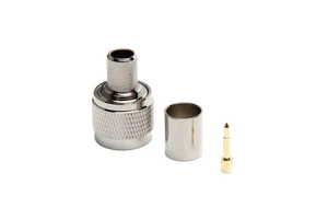 N-type Male Crimp Connector For RG213 LMR400 7D-FB Cable Male Plug Straight RF Coaxial Connector