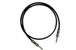 High Quality SREXACT 1/4 Inch Jack Guitar Cable 6.35mm Male Mono Audio Cable 1M Nickel Plated for Stringed Instruments