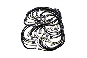 Custom Industrial Equipment Wiring Harness Kit Heavy-Duty Multi-Connector Wire Loom Machinery Factory Automation IP65/67