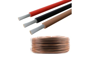Factory Wholesale UL 11627 High Voltage PVC Copper 10Awg Energy Storage Cable