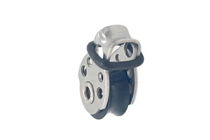 Stainless Steel 316 Marine Wire Rope Micro Single Loop POM Sheave Swivel Pulley 15mm Block Rigging Boat Hardware Accessories