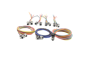 M12 Connector4 5 6 Pin a Code Circular Cable Pcb M12 Pane Mount signal Male Female Socket Waterproof Connector