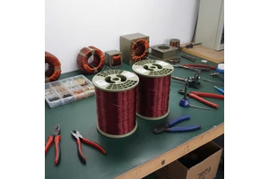 China Huaerda Class 180 EIW 0.830-2.440mm Copper Conductor 5000V High Current Heat Enameled Wire Energy Storage Electrical Wires