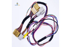 Custom Car Lotus Head Audio Cable Automotive Connecting Wiring Harness Audio Extension Cable for Hyundai Vehicles