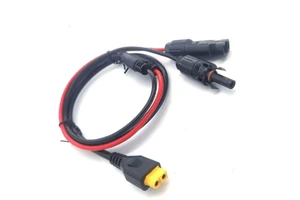 Solar Charge Cable XT90 Adapter to Solar Connector For Portable Power Station