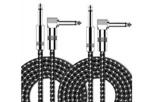 6.35mm Audio Cables TRS 1/4 Inch 6.35mm Audio Cable for Electric Guitar Bass