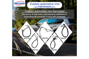 IATF16949 Manufacturing Automotive Wire Harness Kits E00129 Custom Systems and Automotive Sensor Wiring Harnesses