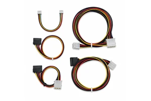 Custom Professional Flexible Cable 240mm 2.5mm 1.2mm 0.75mm 4 Core 3 Core Full Coil for PCB Power Control Wiring Harness