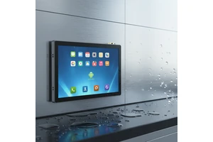 10mm Slim Bezel IP65 Front 15.6 Inch Full HD Wide View IPS Screen Thinest Touch Panel PC Capacitive Interface I3/I5/I7 CPU