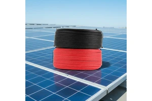 Photovoltaic Cable H1Z2Z2-K 4mm DC Solar Cable Single Core Tinned Copper 6mm2 PV Power Cables Wires for Solar Panel System
