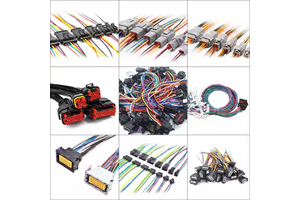Waterproof PBT IP67 DMX 3-Pin Sensor Cable Wiring Harness for Robotic Stage Lighting Computer/Motorcycle Multi-Axis Controller