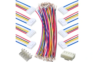 Custom Molex KK 396 Wire Harness, JST XH 3.96mm Pitch Pre-crimped Cable, UL1007 18AWG Power Wiring, IATF16949 Manufacturer
