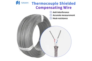 K-Type Shielded Thermocouple Wire High Temperature Resistance Anti-interference Bending Resistance Industrial Auto IP65