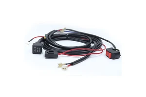 Spotlight Headlight Wire Set Car Motorcycle LED Light Flashing Wiring Harness