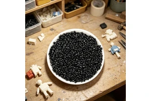Low Smoke Zero Halogen Black PVC Granules Molding Grade Flame Retardant Cable Material for Wire & Cable and Profiles