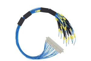 Custom Labeled Wire Harness with Connector, Insulated Cable Assembly for Control Panels