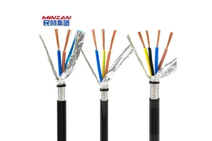 Shielded Multi-Core Wire Signal Control RVVP Cable 300V 0.2mm 0.3mm 0.5mm 0.75mm 1.5mm 2.5mm 4mm 2core 3core 4core RVVP Cable
