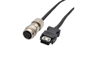 Good Price Encoder Signal Feedback Cable for M70 Mitsubishi Servo Motor CNV2E-6P/CNV2E-7P/CNV2E-8P CCC Certified Black Sheath
