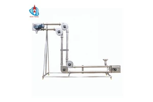 Tubular Drag Chain Tube Disc Stainless Steel Conveyor