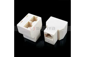 RJ45 Wifi Adapter RJ45 Network Lan Splitter Extender Connector Plug