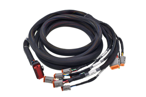 Manufacturer-Customized HongQing Automotive Waterproof PVC Jacket Adapter Connector Wire Harnesses IATF16949 Pure Copper